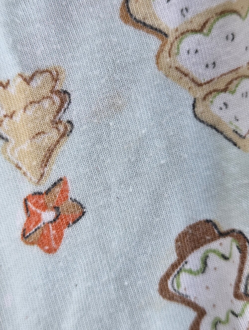 Angel Dear Bamboo Viscose Footie Pajamas Sleepsuit 9-12 Months Holiday Christmas - Picture 6 of 11